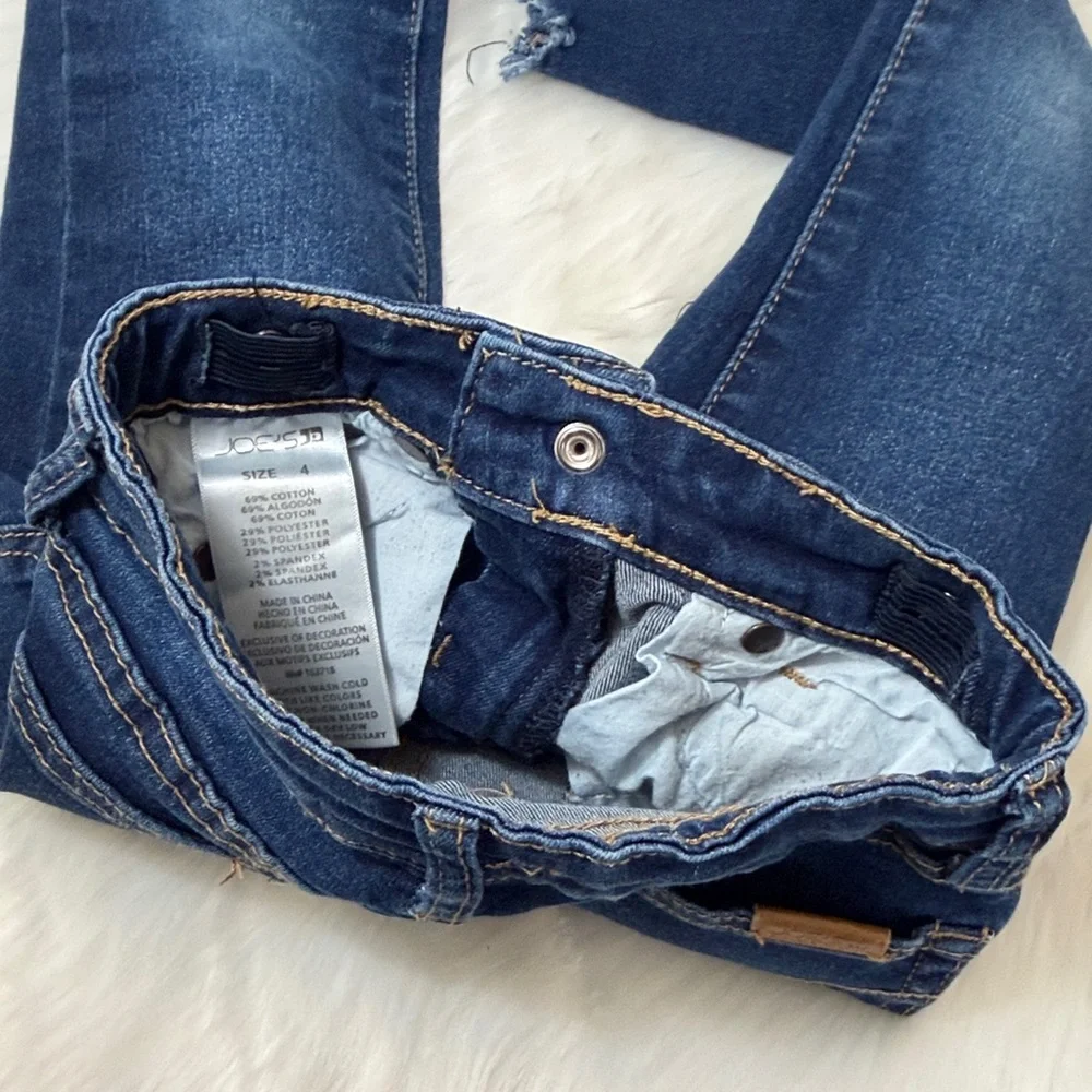 Joe’s Jeans Dark Wash Raw Hem Denim Jeans